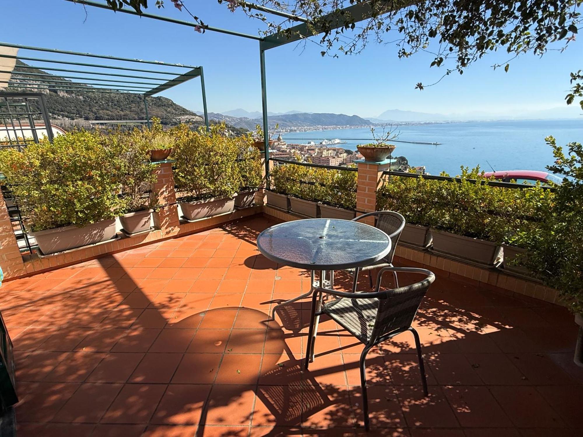 Вилла Casa Gabriella - Amalfi Coast - Free Parking - Full Sea View Виетри Экстерьер фото